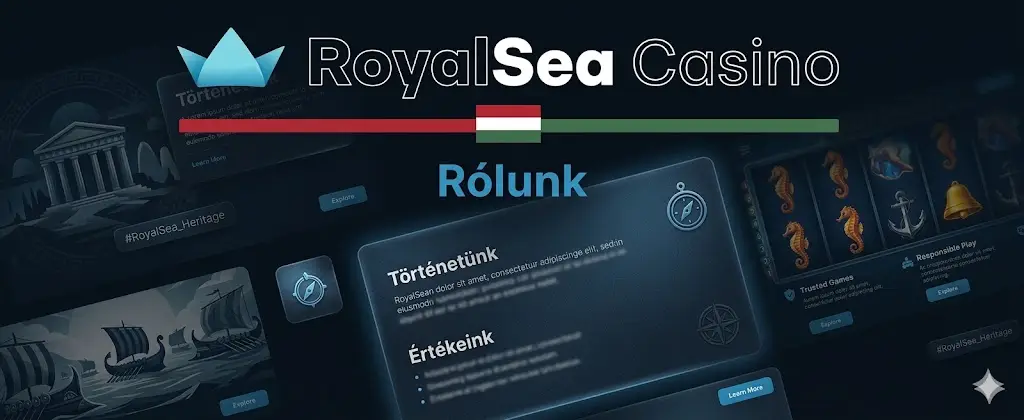 Rólunk — független Royal Sea Casino áttekintő csapat
